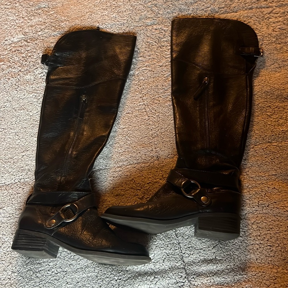 Nine West Genuine Leather Boots